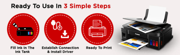 Canon PIXMA MegaTank G3010 All-in-One Wireless Ink Tank Colour Printer - Image 6