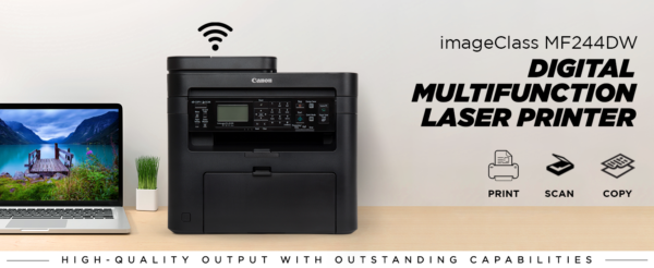 Canon MF244DW Digital Multifunction Laser Printer, Black, Standard - Image 11