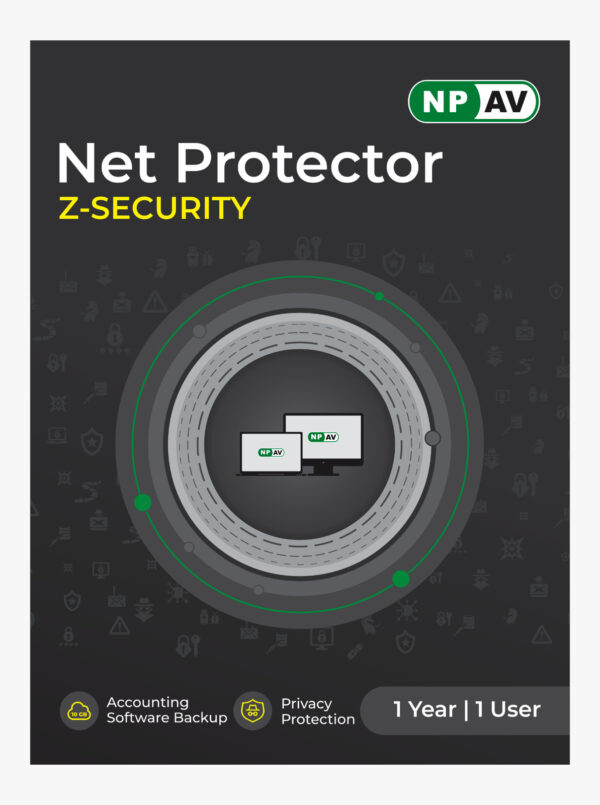 Net Protector Npav Net Protector Z-Security - 1 Pc 1 Years
